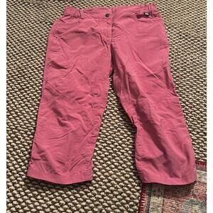 Millet Pink windbreaker shorts size 8